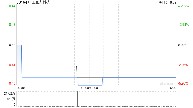 中国宝力科技发行3844万股认购股份